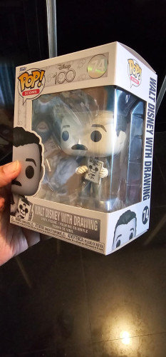 Funko Pop! Disney Walt Disney With Drawing #74 - Disney 100 - #74