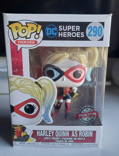 Funko Pop! Harley Quinn 290 Harley Quinn #290 - Produto Original