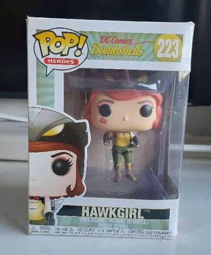 Funko Pop Dc Comics Bombshells Hawkgirl Hawkgirl #223 - Produto Original