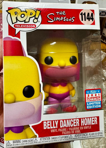 Belly Dancer Homer (2021 Summer Convention Limited Edition)-TELEVISION THE SIMPSONS-1144