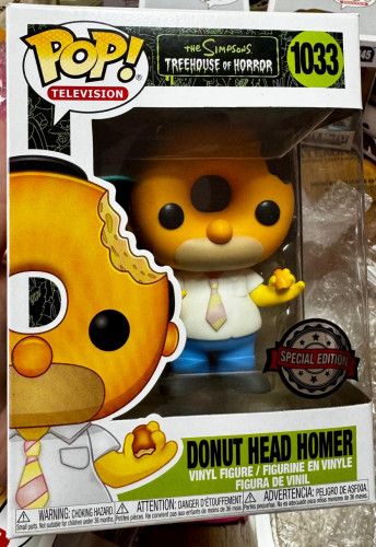Donut Head Homer (special Edition)-Television The Simpsons Treehouse Of Horror-1033