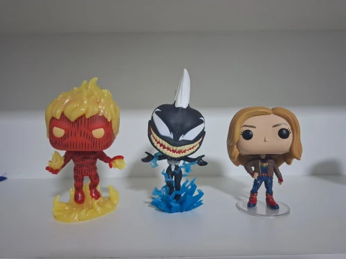 Funko Lote Marvel Glow + Exclusive - Marvel Comics  #512