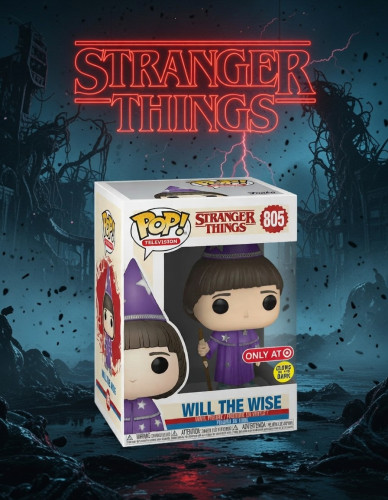 Funko Pop Will The Wise Gitd Target Stranger Things #805 - Produto Original