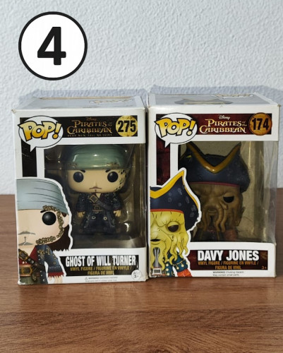 Funko Pop Piratas Do Caribe Davy Jones/will Turner-Piratas Do Caribe-174