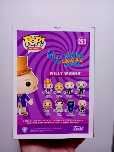 Funko Pop Willy Wonka - Willy Wonka And The Chocolate Factory - #253