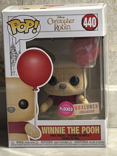 Funko Pop Winnie The Pooh - Disney - Exclusivo Box Lunch - Flocado --Christopher Robin-440