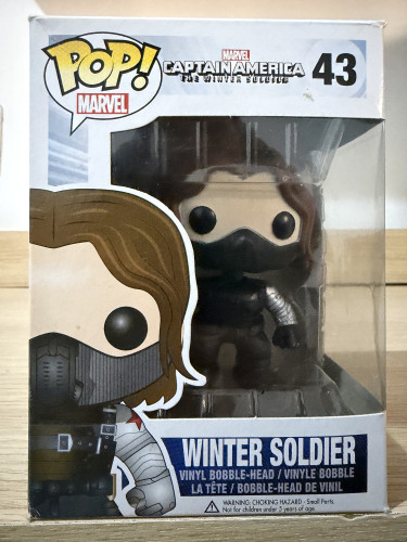 Winter Soldier Soldado Invernal Bucky Barnes Disney Marvel Captain America Winter Soldier #43 - Produto Original