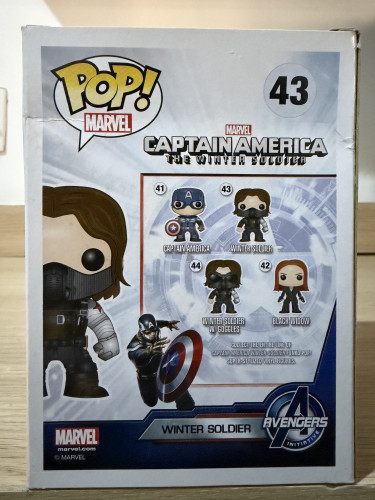  Marvel Captain America Winter Soldier #43 - Produto Original