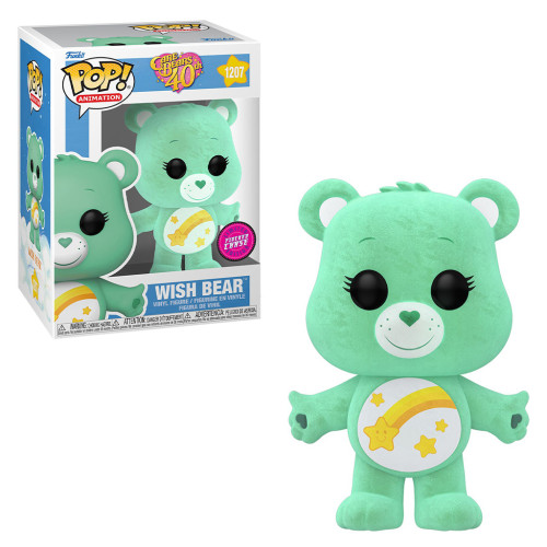 Funko Pop Wish Bear (flocked Chase)-Care Bears 40th-1207