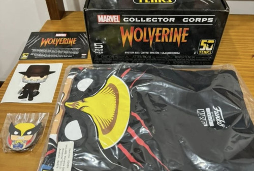 Wolverine 50th Anniversary Collector Corps Box - Funko Pop - X-Men - #01
