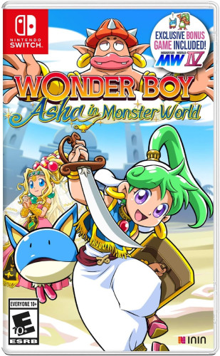 Wonder Boy Asha In Monster World Switch Mídia Física Lacrado Americano-Nintendo Switch-