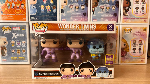 Wonder Twins - DC Super Heroes - 3 pack - Funko - SDCC 2017-Dc Comics-3