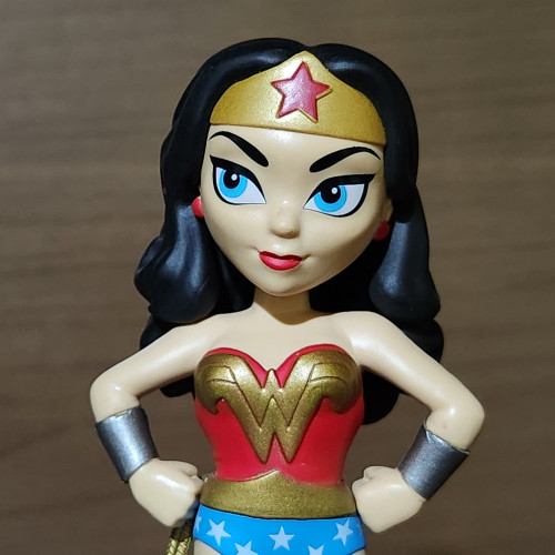 Funko Pop Wonder Woman - Mulher Maravilha - Rock Candy Mulher Maravilha #01 - Produto Original
