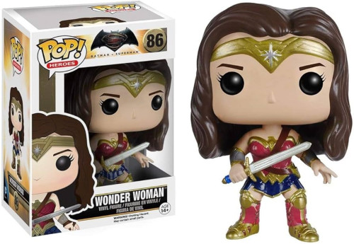 Funko Pop Wonder Woman Batman Vs Superman #86 - Produto Original