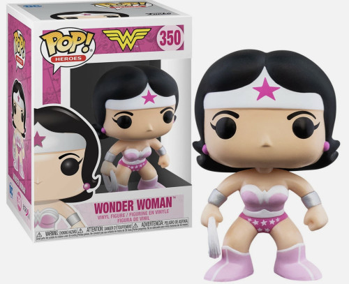 Wonder Woman Pink Bcrf DC Breast Cancer Research Foundation #350 - Produto Original