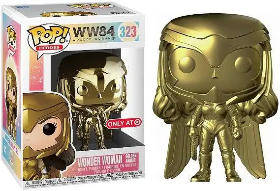 Wonder Woman golden armor exclusiva Target-Wonder Woman 84-323