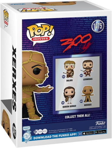 Funko Pop Xerxes - 300 Warner 100 - #1475