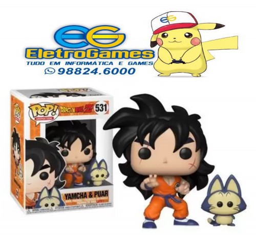 Funko Pop Yamcha & Puar - Dragon Ball Z - #531