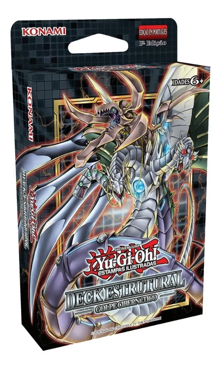 YU-GI-OH! DECK ESTRUTURAL GOLPE CIBERNETICO (SDCS-PT)-Yu-Gi-Oh!-