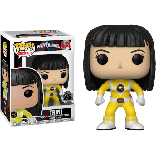 Funko Pop Yellow Trini-Power Rangers-674