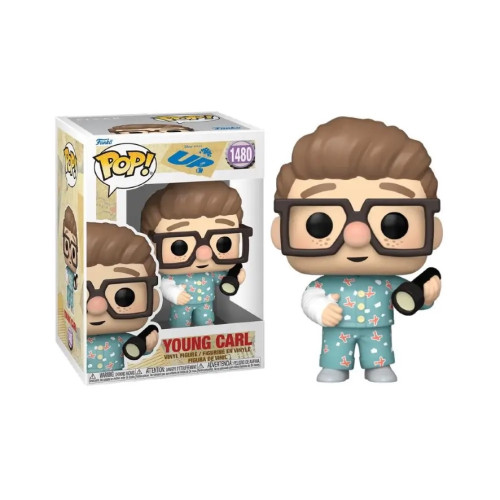 Funko Pop Young Carl-Disney Up Altas Aventuras-1480