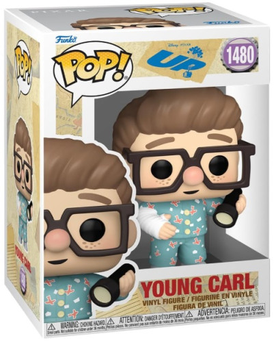 Funko Pop Young Carl-Disney Up Altas Aventuras-1480