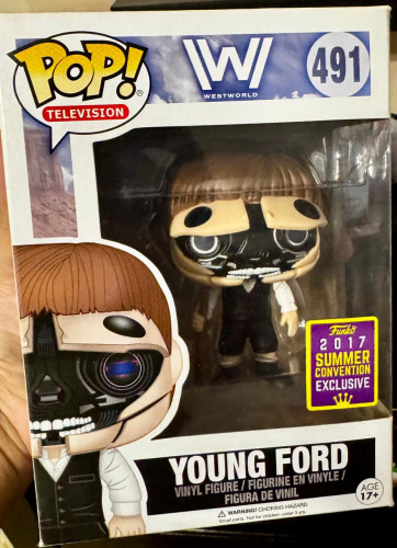 Funko Pop Young Ford (2017 Summer Convention Exclusive) Television Westworld #491 - Produto Original