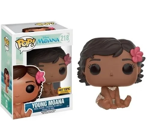 Young Moana 218 Funko Pop Disney Hot Topic Exclusive - Disney Princess Moana - #120 - Funko Pop - #120 - FUNKO POP  #120