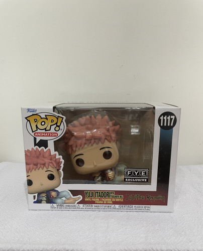 Funko Pop Yuji Itadori With Tsukamoto Doll - Exclusivo FYE-Jujutsu Kaisen-1117