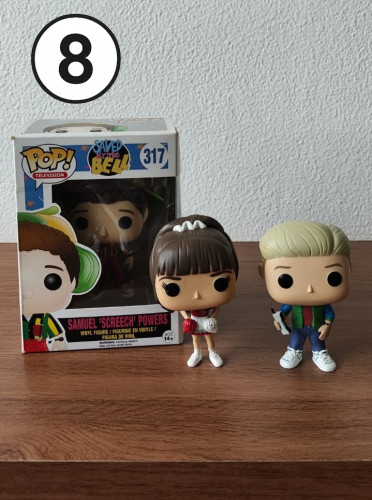 Funko Pop Turma Do Barulho Samuel Screech/kelly Kapowski/zack Morris-Saved By The Bell-317