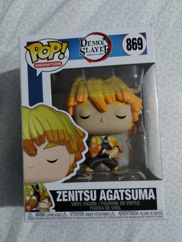 Funko Pop Zenitsu Agatsuma - Demon Slayer - #869