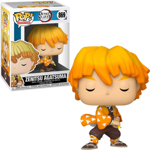 Funko Pop Zenitsu Agatsuma-Demon Slayer: Kimetsu No Yaiba-869