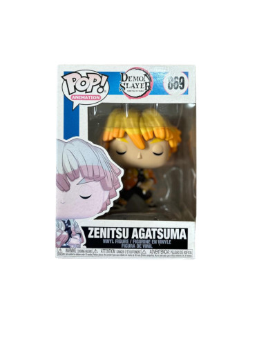 Funko Pop Zenitsu Agatsuma-Demon Slayer: Kimetsu No Yaiba-869