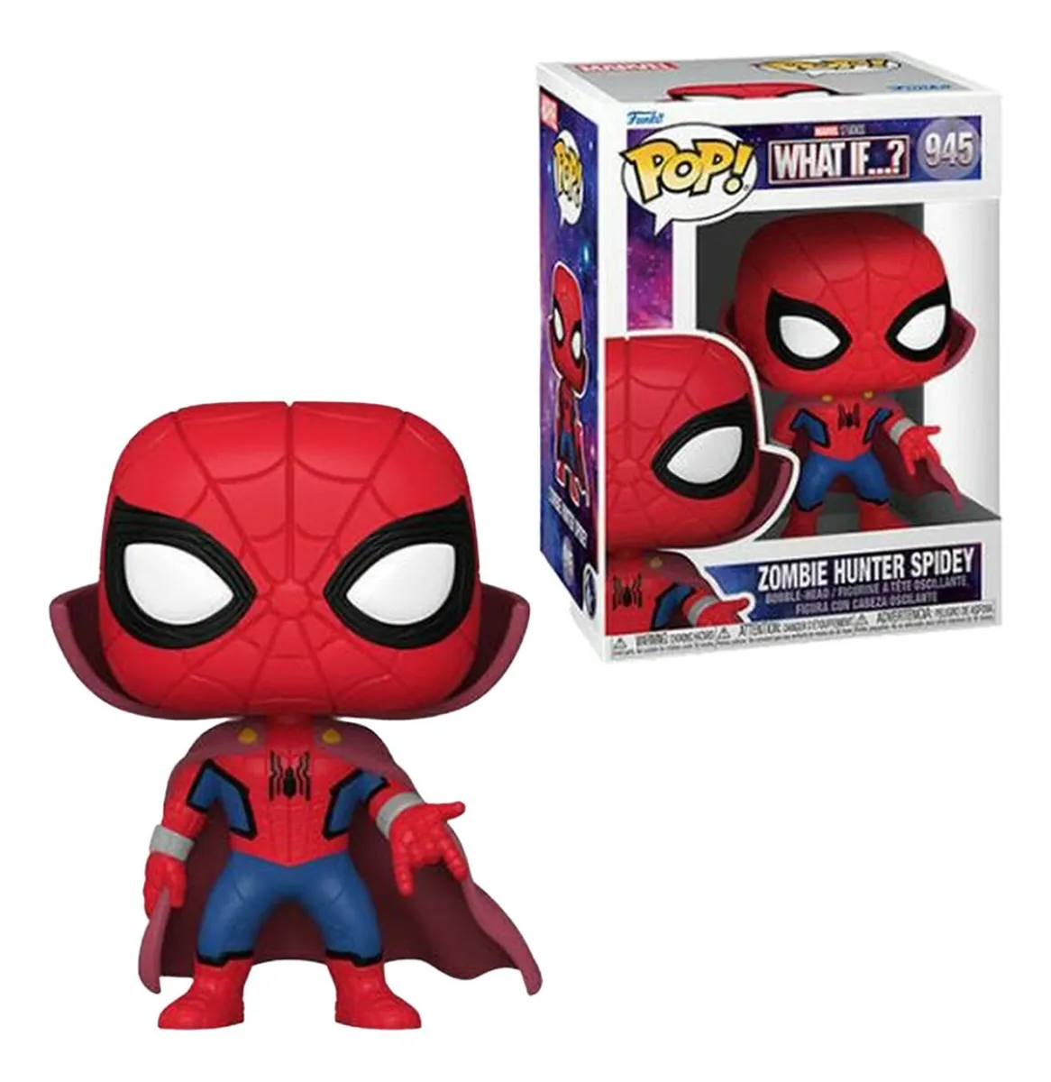 Funko Pop Zombie Hunter Spidey - Marvel What If...? - #945