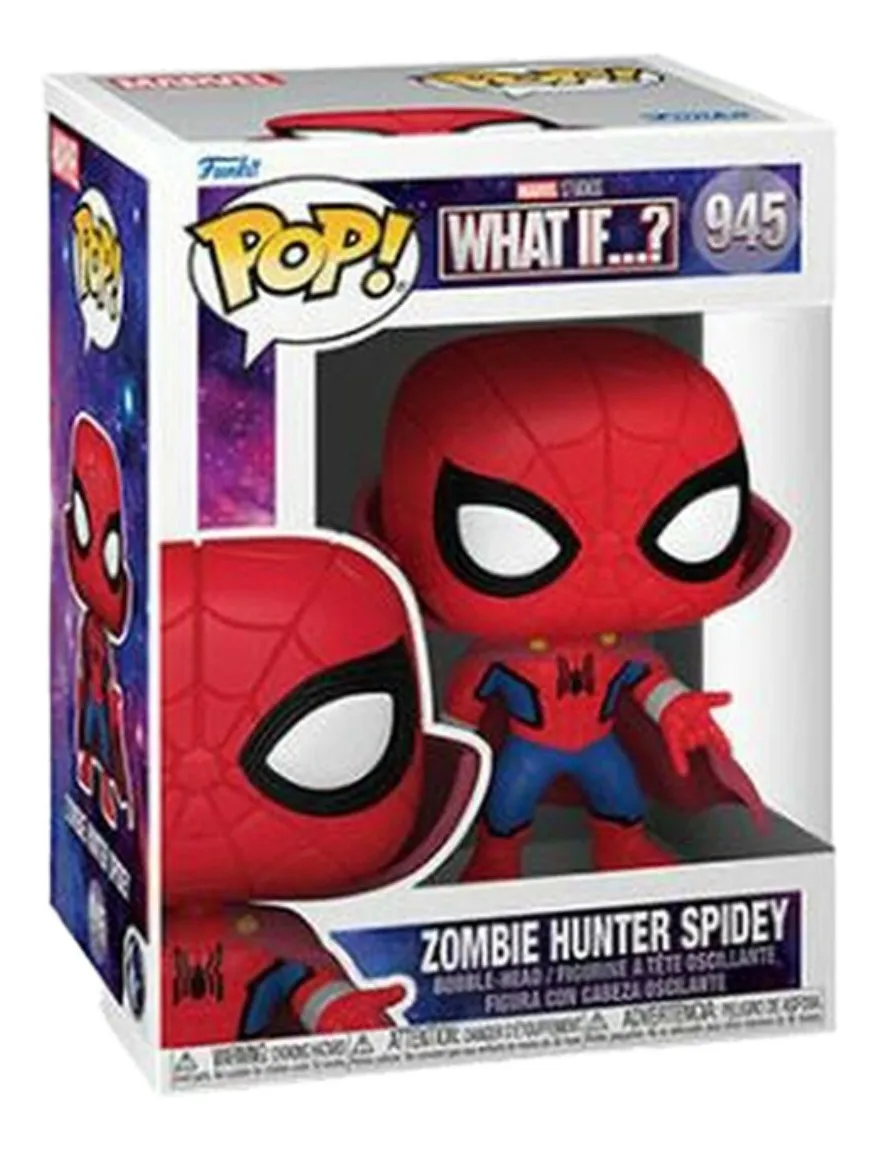 Funko Pop Zombie Hunter Spidey - Marvel What If...? - #945