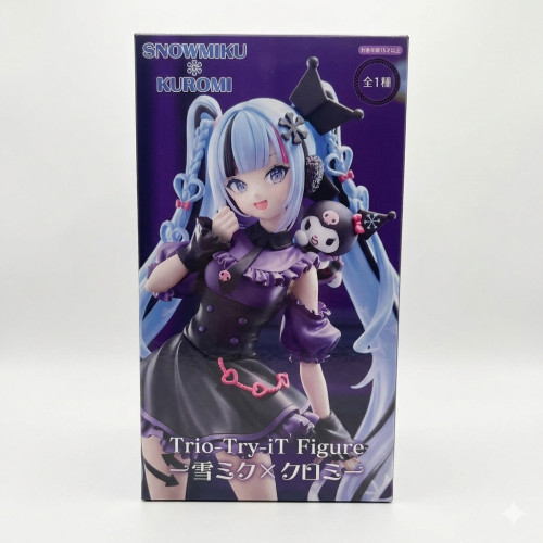 Snow Miku E Kuromi Trio-try-it Figure # - Produto Original