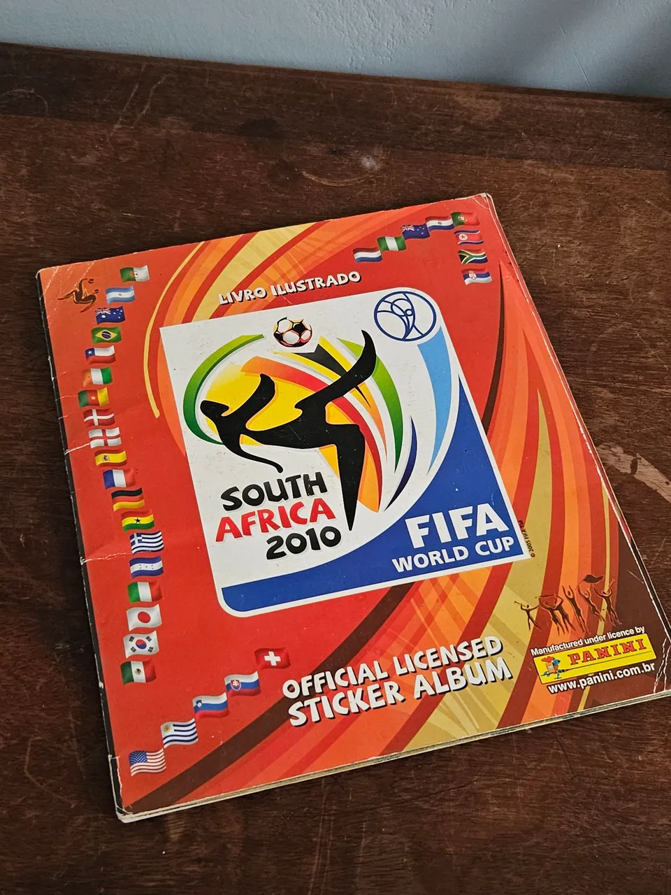 Álbum Copa 2010 Brasil Capa Dura Copa Do Mundo 2014 # - Produto Original