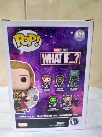 Funko Pop Desenho/animação - Marvel: What...if - Party Thor 877 - Marvel Studios What If...? - #877