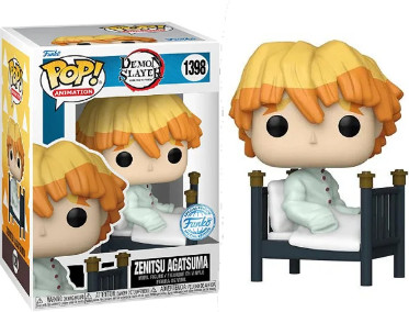 Funko Pop Animação/anime - Demon Slayer - Zenitsu Agatsuma 1398 (special Edition)-Demon Slayer:Kimetsu No Yaiba-1398