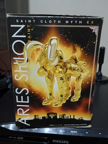 Bandai Saint Cloth Myth EX Aries Shion Gold Saint Action Figure - Cloth Myth EX - #