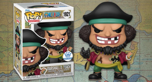 Funko Pop - One Piece - Marshall D. Teach/barba Negra 1921 - One Piece - #1921 FUNKO POP #1921 - Produto Original