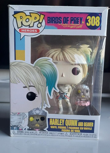 Funko Pop! Birds Of Prey - Harley Quinn W/beaver #308-Harley Quinn-308