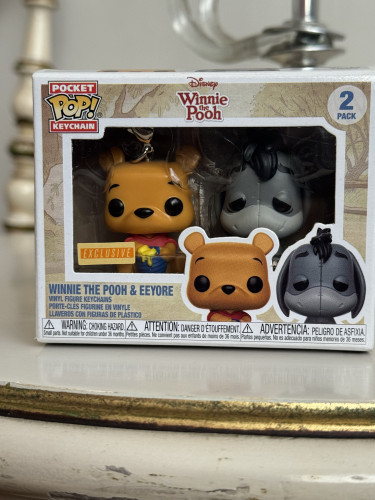 Chaveiro Winnie The Pooh & Eeyore Pocket Pop! Exclusivo Ht/boxlunch - Disney - #