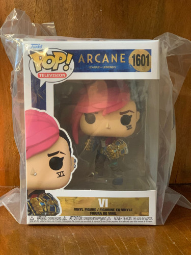Funko Pop! Vi #1601 da série Arcane (League of Legends)-FUNKO POP-1601