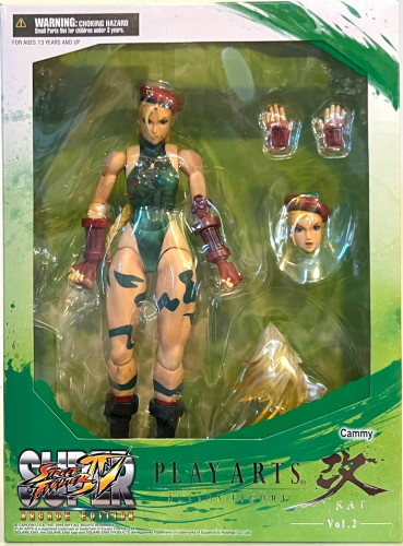 cammy street fighter play arts kai square enix capcom resident evil-Street Fighter-