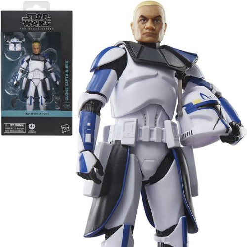 Action Figures captain rex star wars black series clone wars capitão rex black series anakin obi wan kenobi clone trooper black series ahsoka-Star Wars Clone Wars-