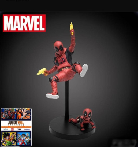 Sega Marvel Act/cut Figure Deadpool Kidpool E Babypool - Marvel - #