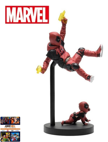 Sega Marvel Act/cut Figure Deadpool Kidpool E Babypool - Marvel - #