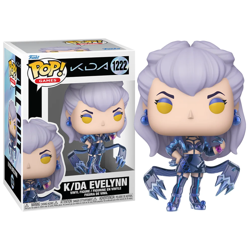 Funko Pop K/da Evelynn League Of Legends #1222 - Produto Original