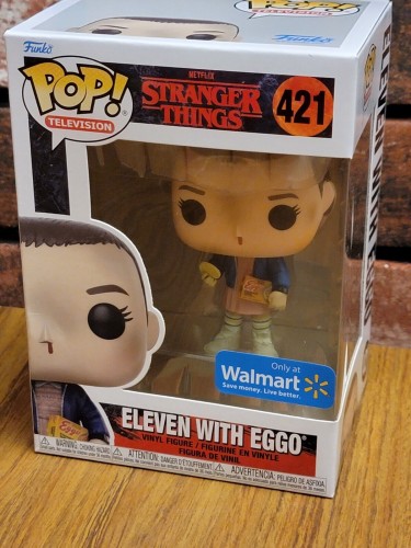 Funko Pop eleven with eggo - Television Stranger Things - #421